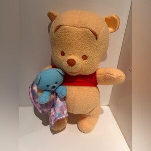 Winnie the pooh plush rattle